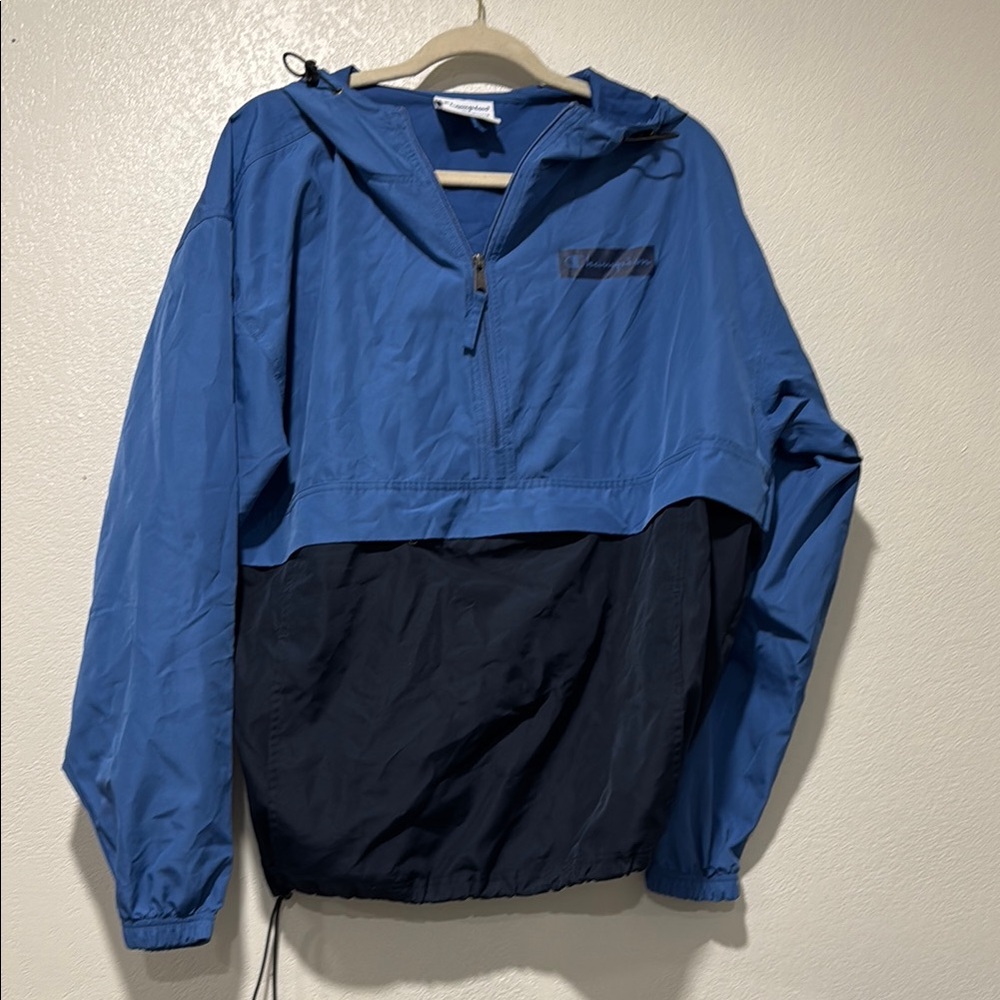 Champion Blue and Navy Windbreaker Jacket
